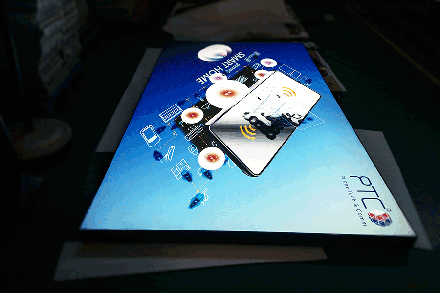 設計製作LED卡布燈箱有什麽步驟？